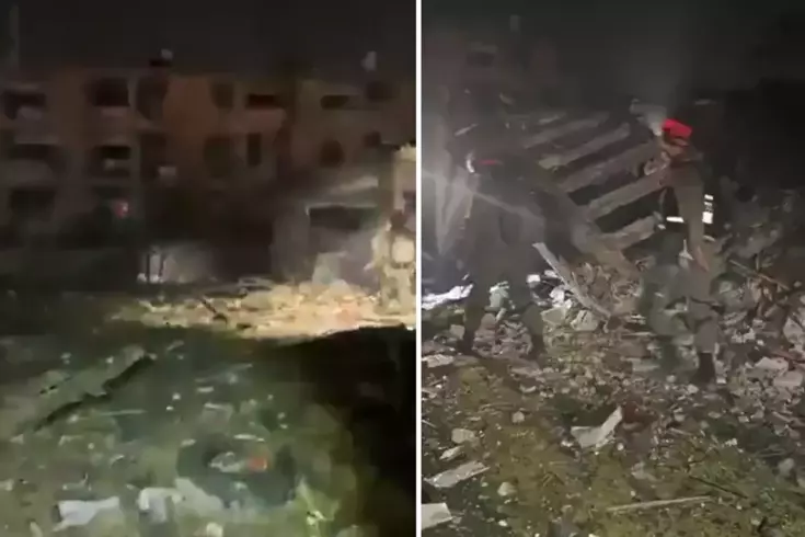 Geriye enkaz görüntüleri kaldı İran, İsrail’i harabeye çevirdi