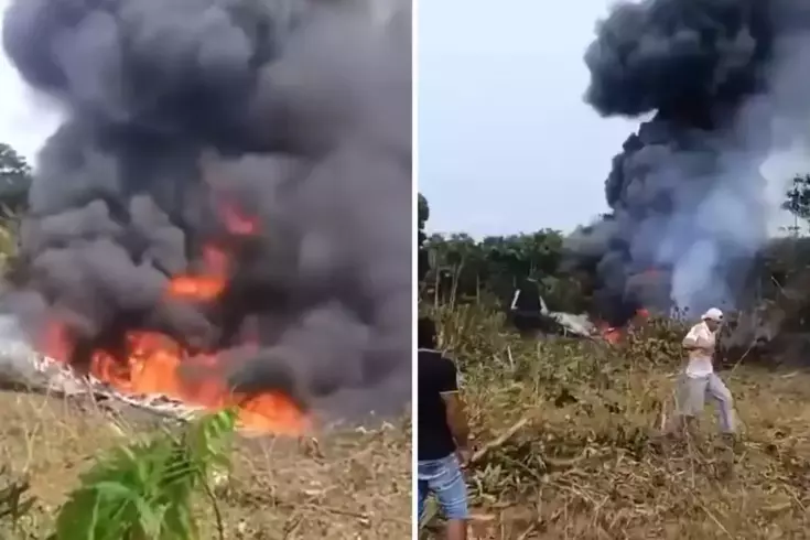 Kolombiya’da askeri uçak düştü: 90 kişi hayatını kaybetti