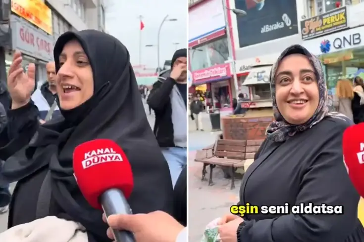 “Kocan seni aldatsa affeder misin“ sorusuna verdikleri cevap olay oldu