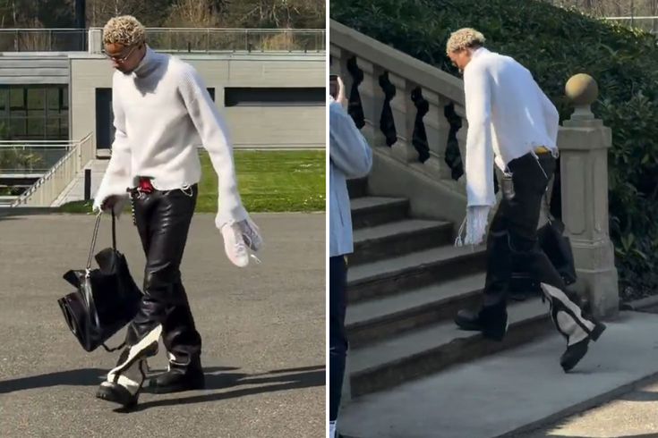 Yürüyüşü ayrı kombini ayrı olay oldu Yıldız ismi gören herkes aynı yorumu yapıyor