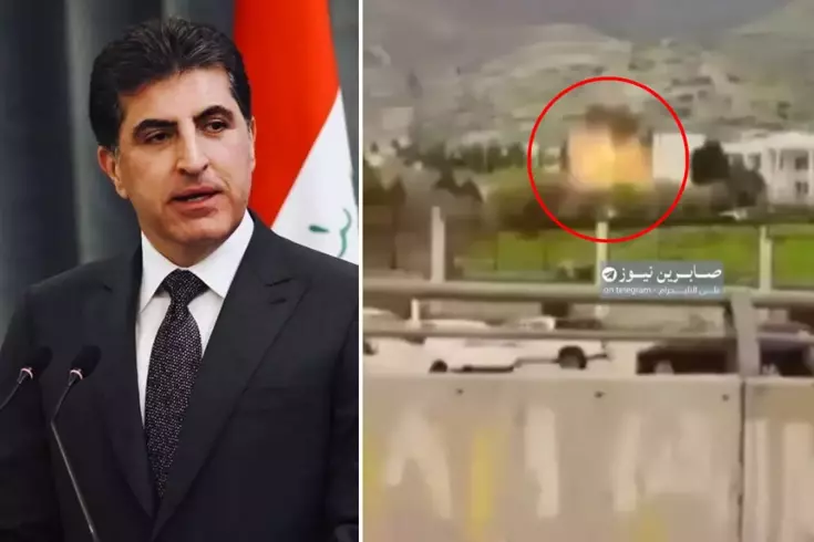Neçirvan Barzani’nin konutuna saldırı Duhok’taki ev, dronların hedefi oldu