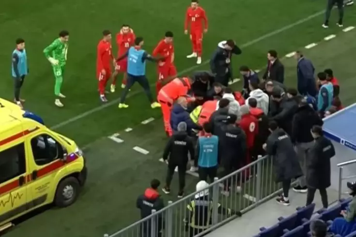 Egemen Korkmaz maç esnasında yere yığıldı İşte son durumu