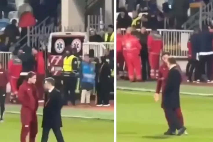 Tarihi maçtan saatler sonra ortaya çıkan görüntü Yıldız futbolcumuzu kızdıran olay