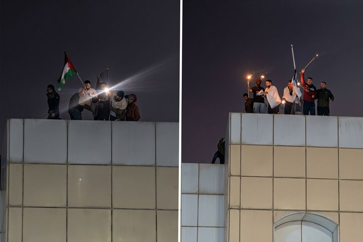 Basra’da Kuveyt Konsolosluğu’na gece yarısı baskını: Öfkeli kalabalık bayrağı indirdi