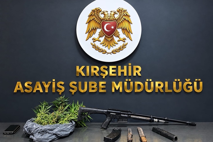 Kırşehir'de yapılan asayiş uygulamasında 9 kişi gözaltına alındı