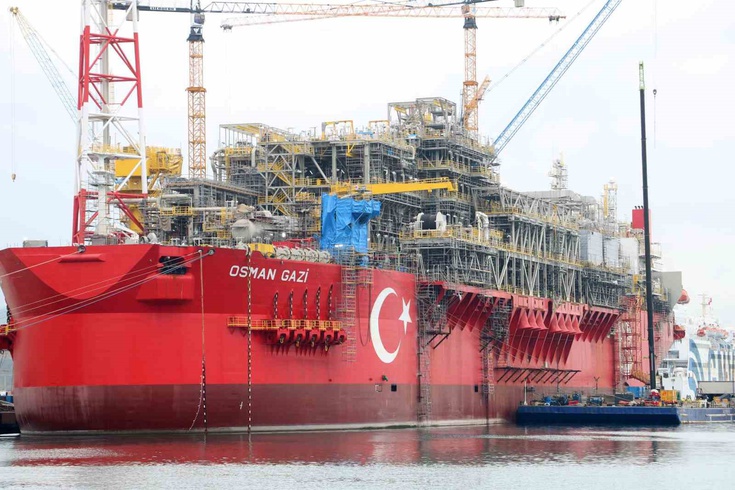 Osman Gazi ekim sonunda Karadeniz'e uğurlanıyor! Bayraktar'dan enerji krizi mesajı