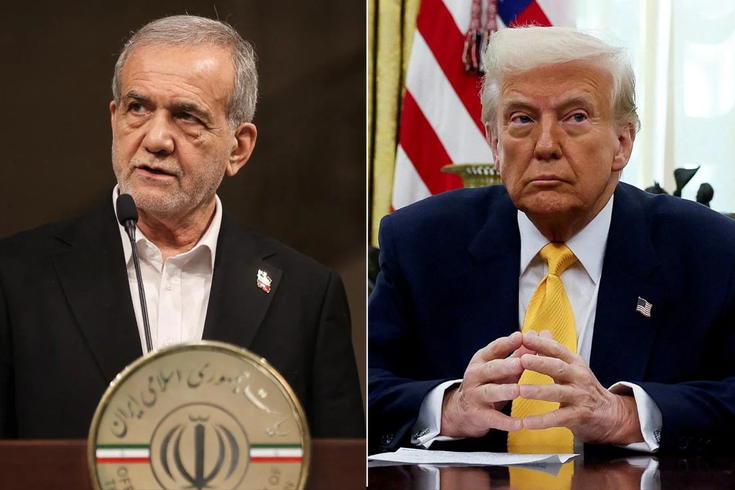 Ağzını açtı petrol fiyatları geriledi! Trump'tan Pezeşkiyan ile görüşme sinyali