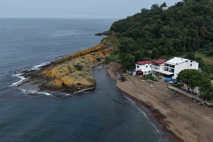 Ordu'da Timsah Adası ziyaretçi akınına uğruyor