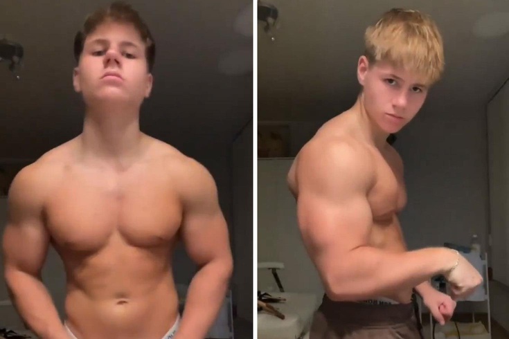 17 yaşında steroid kullanmaya başladı! 20 yaşındaki halini görenler inanamadı