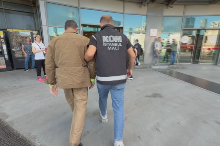 Tutuklanan Emre Alkin'in hastaneye getirildiği anlar ortaya çıktı
