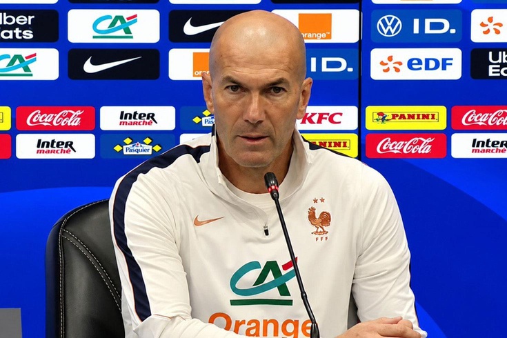 28 yıllık TRT muhabiri Zidane'ın karşısında heyecanlandı! Sesi titredi