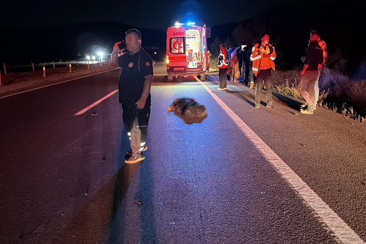Kavşağa girdiği anda oldu! Ölümlü kaza saniye saniye kaydedildi