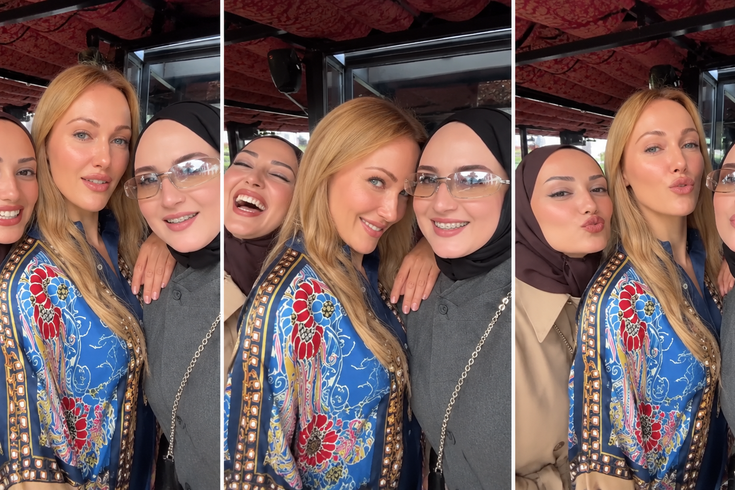 Hürrem Sultan repliği çekerken karşılarına Meryem Uzerli çıktı