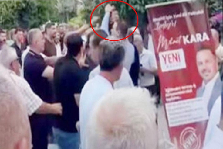 Mersin'de Yeni Parti İlçe Başkanlığı seçiminde havaya ateş açan emekli polis tutuklandı
