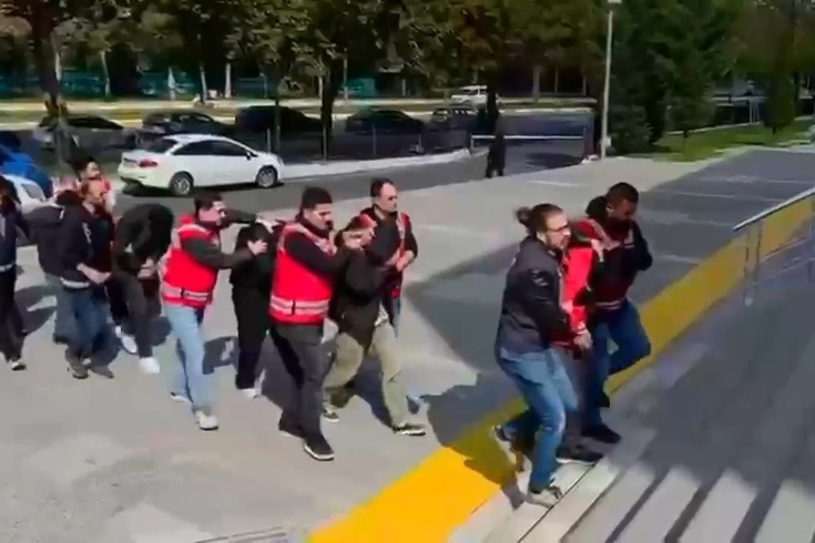 Rezil görüntülerden sonra 6 kişi hemen tutuklandı