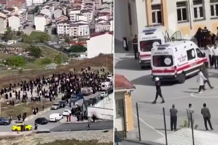 İstanbul'da lisede kavga! Ekipler olay yerine sevk edildi