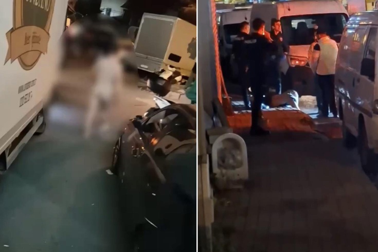 Çıplak halde markete girip 'Bomba' diye bağırdı! Genç mühendis otomobilin altında yakalandı