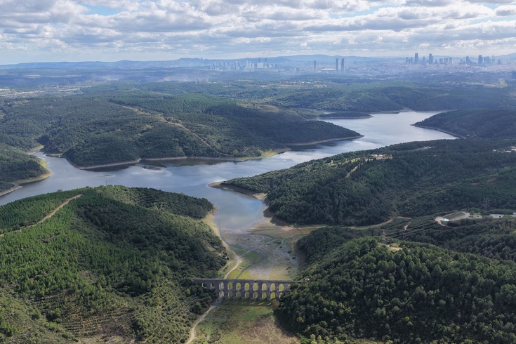Papuçdere Barajı'nda su yüzde 2,55'e geriledi, Kazandere'de oran yüzde 9,35