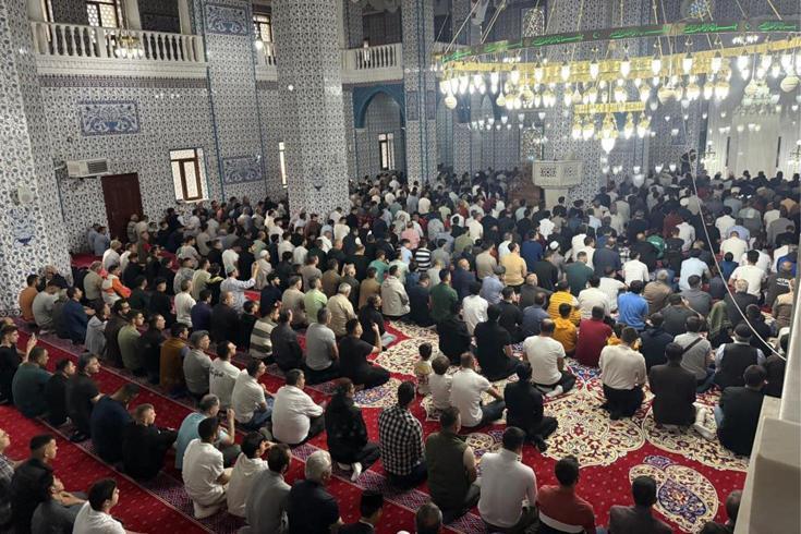 İlk bayram namazı Iğdır’da kılındı