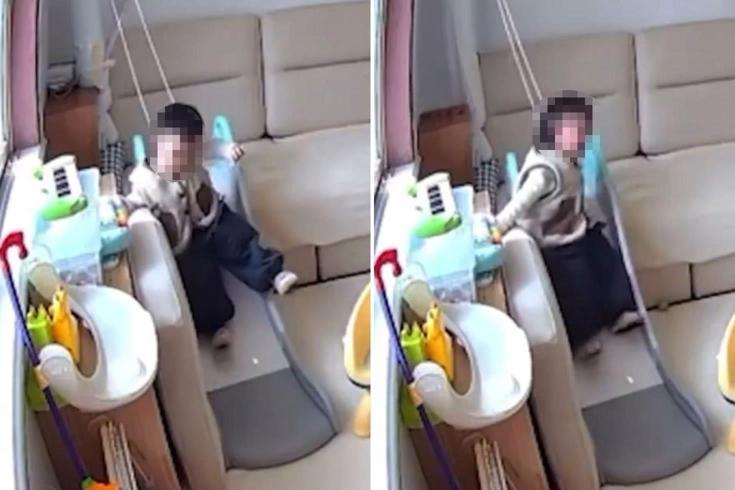 Perde ipi küçük çocuğu hayattan koparıyordu Dehşet anları kamerada