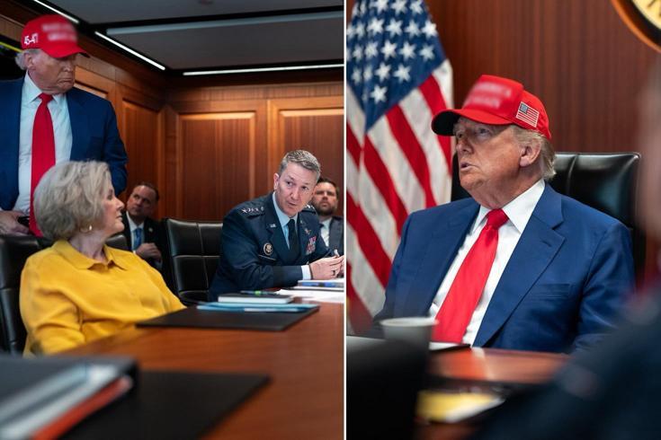 Trump, İran saldırısını böyle takip etti