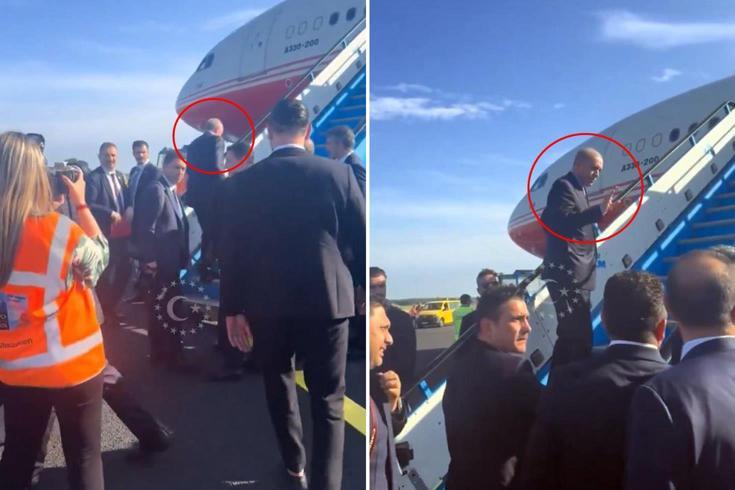 Cumhurbaşkanı Erdoğan’ı tam uçağa binerken yakalayıp bakın ne istedi