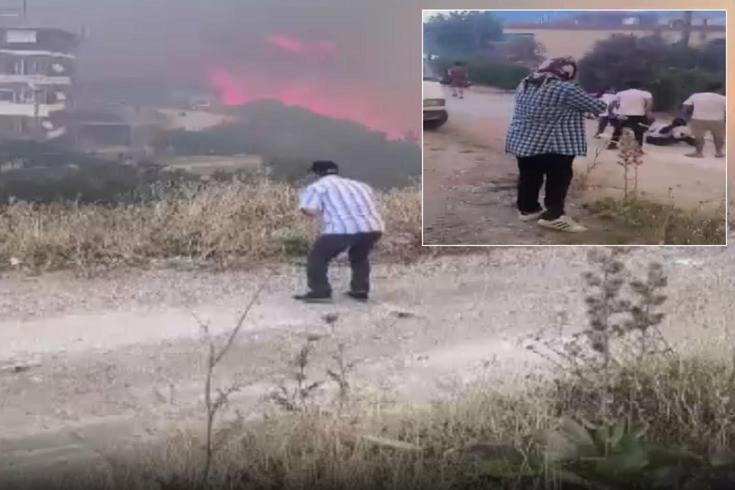 Hatay’da yangın felaketi Vatandaşların çığlıkları kulakları sağır etti