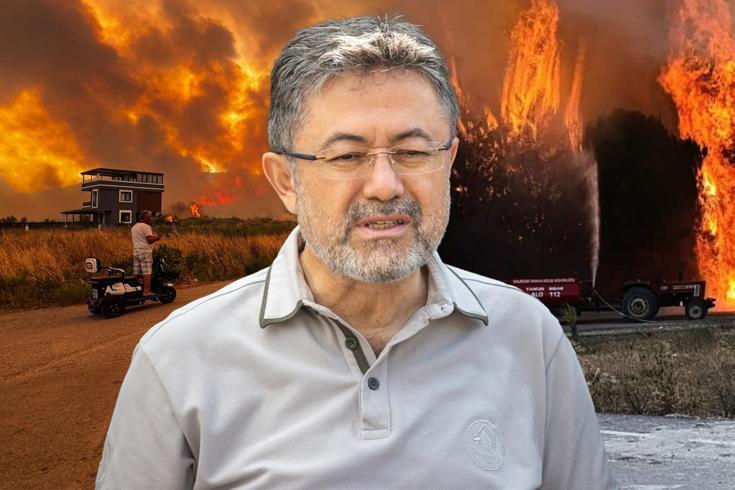 Bakan Yumaklı: Manisa ve İzmir’deki yangınların enerjisi düştü