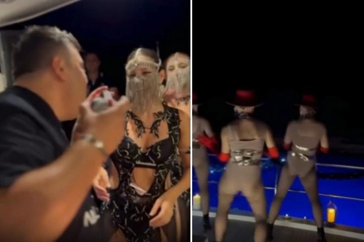 Aras Kargo’nun sahibi, mahkeme kararını dansöz oynatarak kutladı