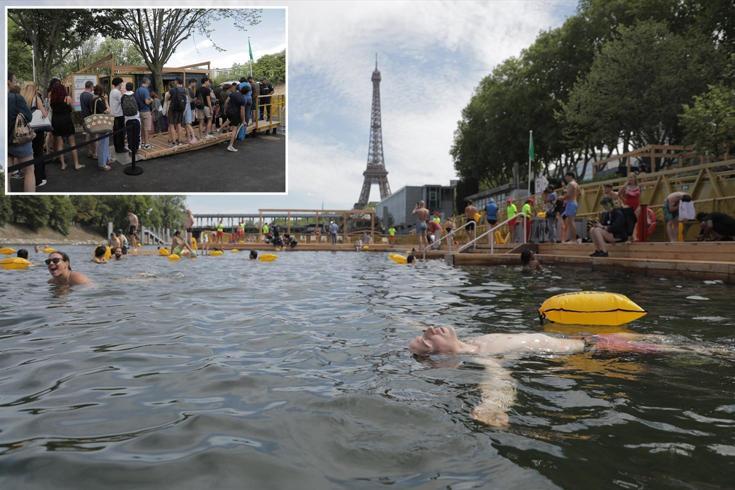 Paris’te 102 yıllık yasak kalktı, Seine Nehri halka açıldı