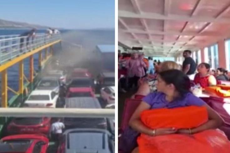 200 yolculu feribotta yangın paniği Vali’den açıklama geldi