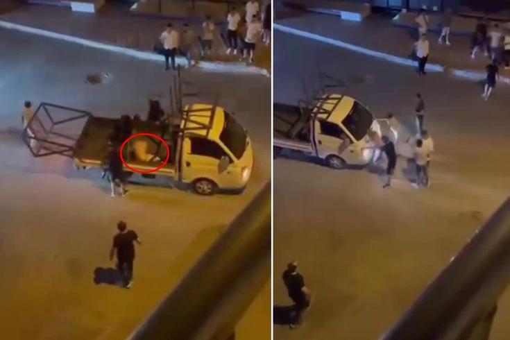 Kadınlara sözlü taciz bulunan adama mahalle dayağı