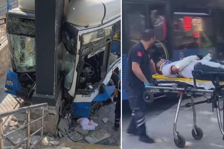 Ankara’da zincirleme kaza 20 kişi yaralandı