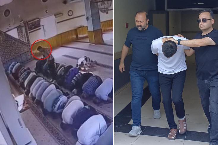 Camideki cinayetin görüntüleri ortaya çıktı