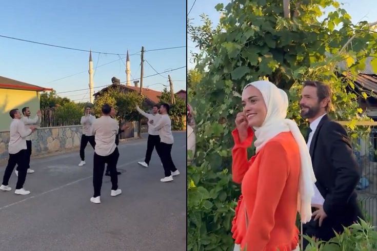 Gassal setinden gülümseten görüntüler Ahmet Kural’ın keyifli anları