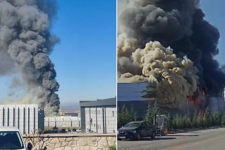 Başkent’te korkutan yangın Dumanlar gökyüzünü kapladı