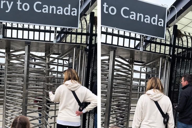 Küçük çocuğun oyun merakı uluslararası sınırı aştı: Yanlışlıkla Kanada’ya geçti