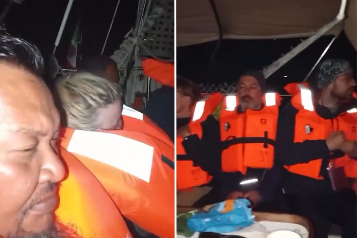 Küresel Sumud Filosu’ndan ilk görüntüler: Aktivistler can yelekleriyle baskını bekliyor