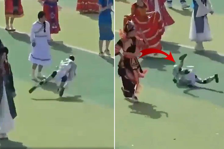 İnsansı robot kontrolden çıktı, festivalde büyük korku yaşandı