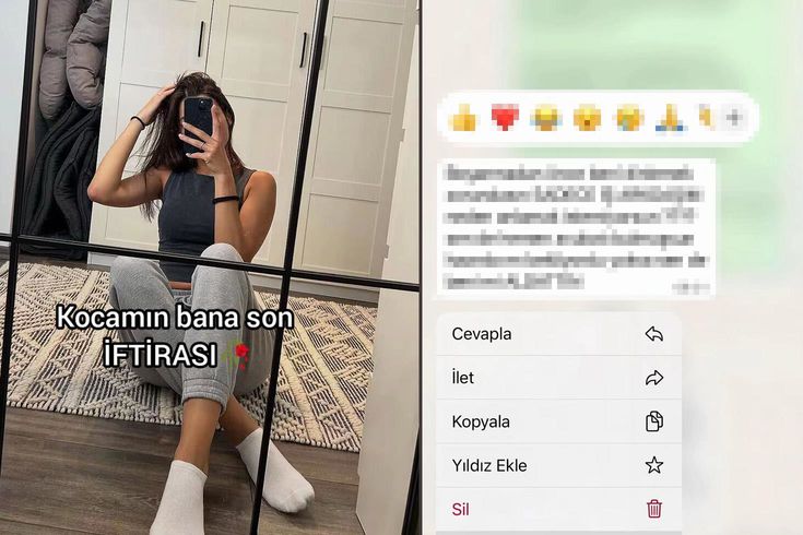 Boşanma davası açtığı eşinden gelen mesajla neye uğradığını şaşırdı