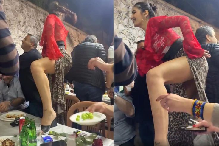 Tekirdağ’daki düğünde renkli anlar Eğlencenin dozu her dakika arttı