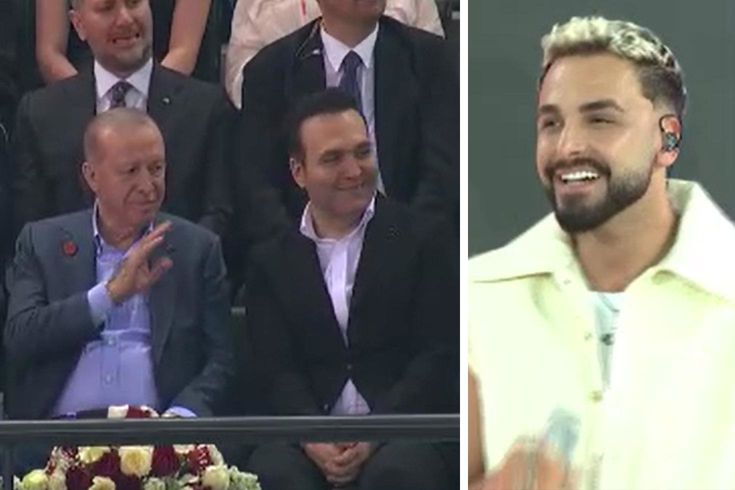 Cumhurbaşkanı Erdoğan, ünlü rapçi Sefo’nun konserini takip etti