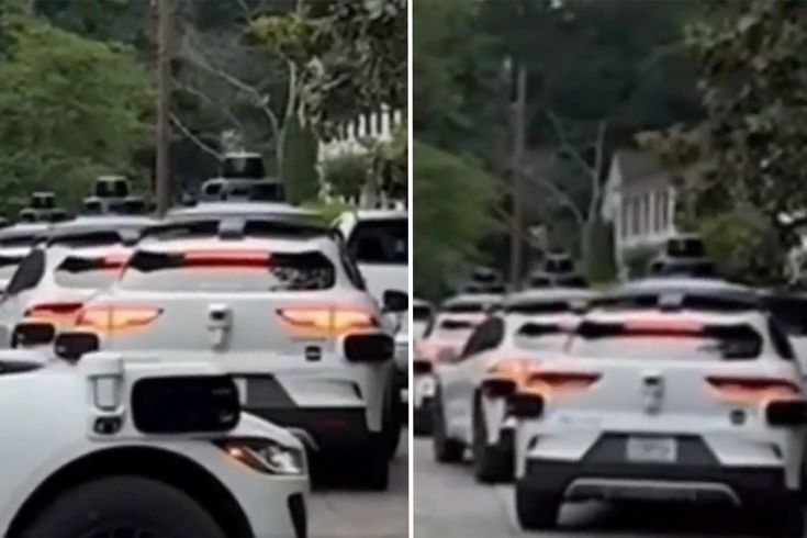 Atlanta’da yolcusu olmayan otonom araçlar mahalleyi istila etti
