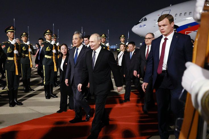Rusya Devlet Başkanı Vladimir Putin, Çin’de