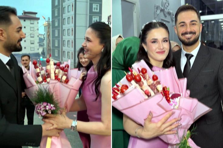 Kebapçı damattan sıra dışı sürpriz Buketi gören dönüp bir daha baktı