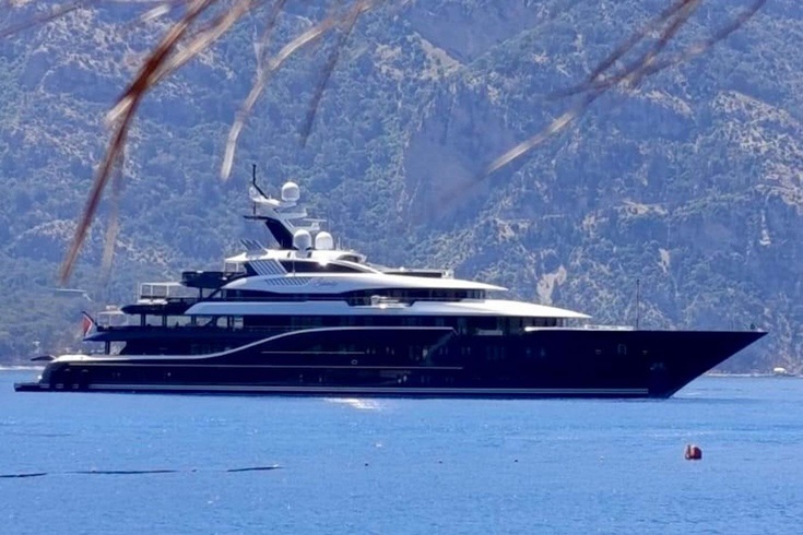 Suudi Kraliyet Ailesi’nin yüzen sarayı Bodrum’da