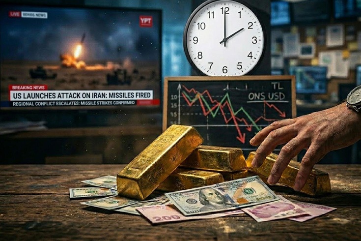 ABD İran’a saldırı başlattı, altın 6 bin TL barajının altına düştü