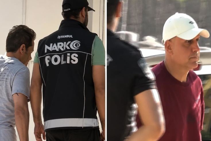 Uyuşturucu operasyonunda gözaltına alınan ünlüler sağlık kontrolünden geçti