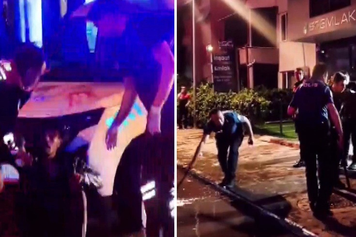 Falçatayla kızını kaçıran kişinin kulağını kesip, kopardı