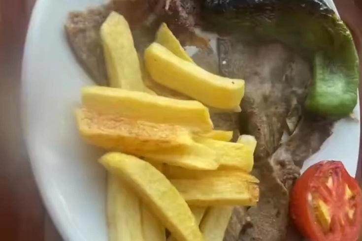 İki porsiyon et dönere servet ödedi